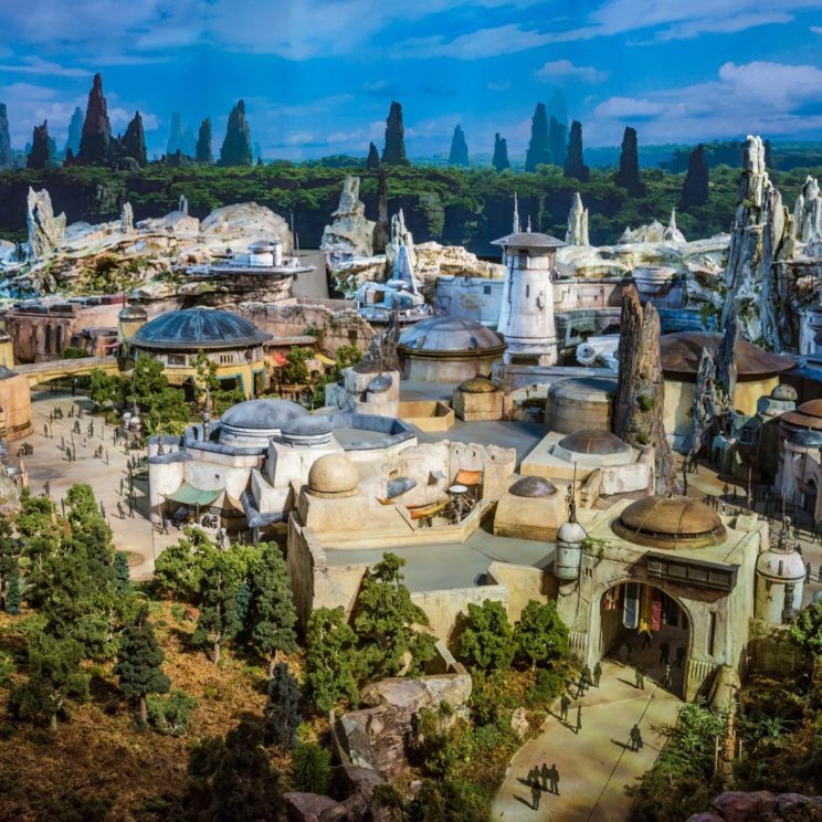 star wars land model