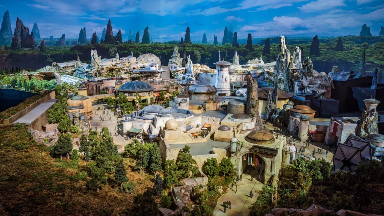 star wars land model