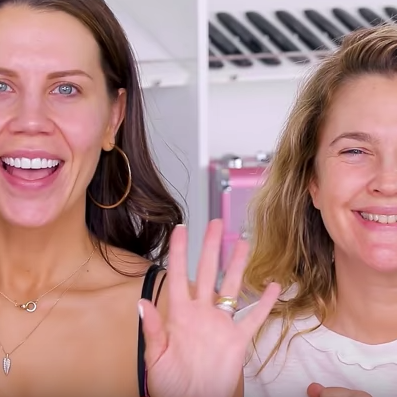 Tati and Drew Barrymore makeup