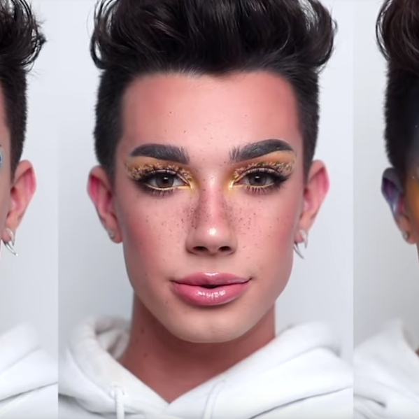 James Charles makeup