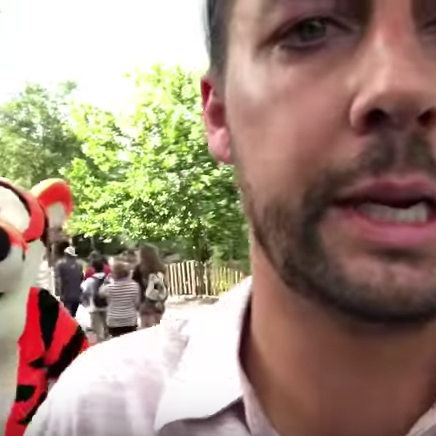 Tigger at Disney World