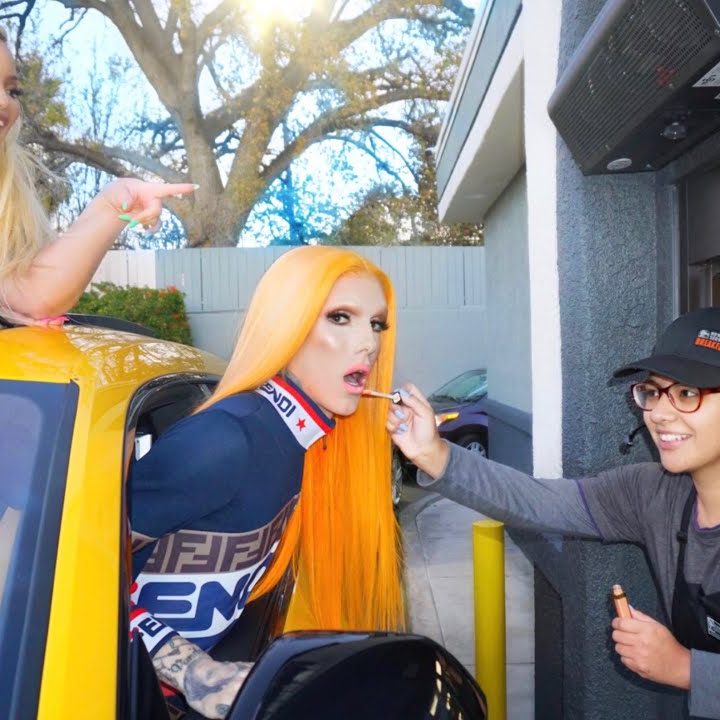 jeffree star and trisha paytas drive thru