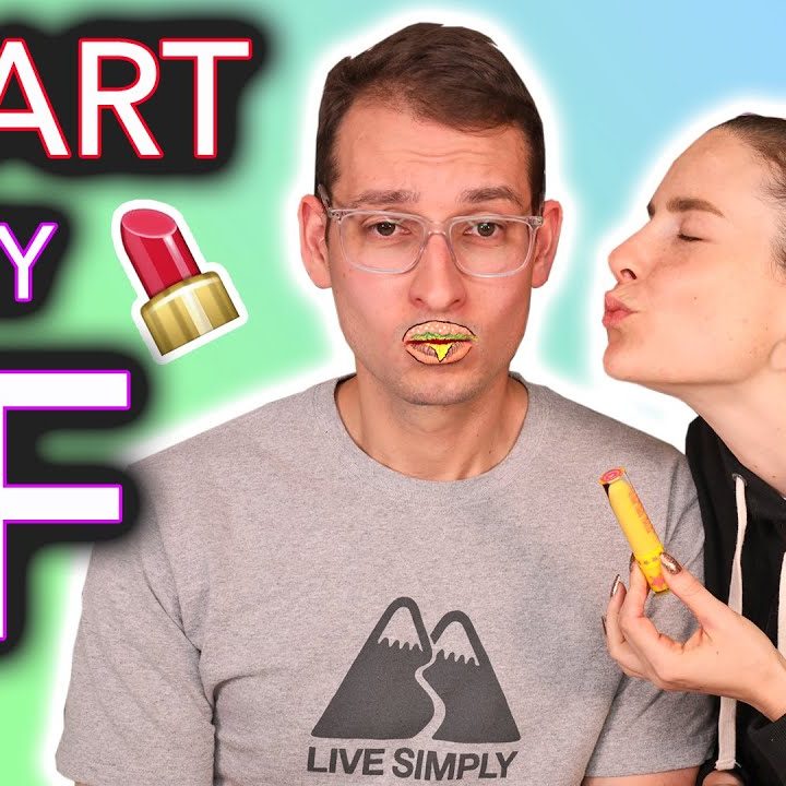 Lip art with simply nailogical