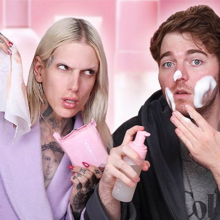 Jeffree Star and Shane Dawson kyle skin care review