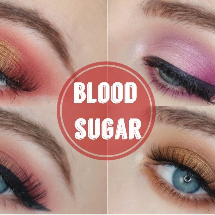jeffree star blood sugar palette looks